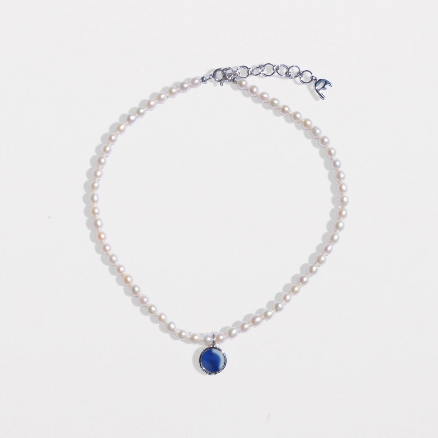 Antique Porcelain Grand Pearl Necklace