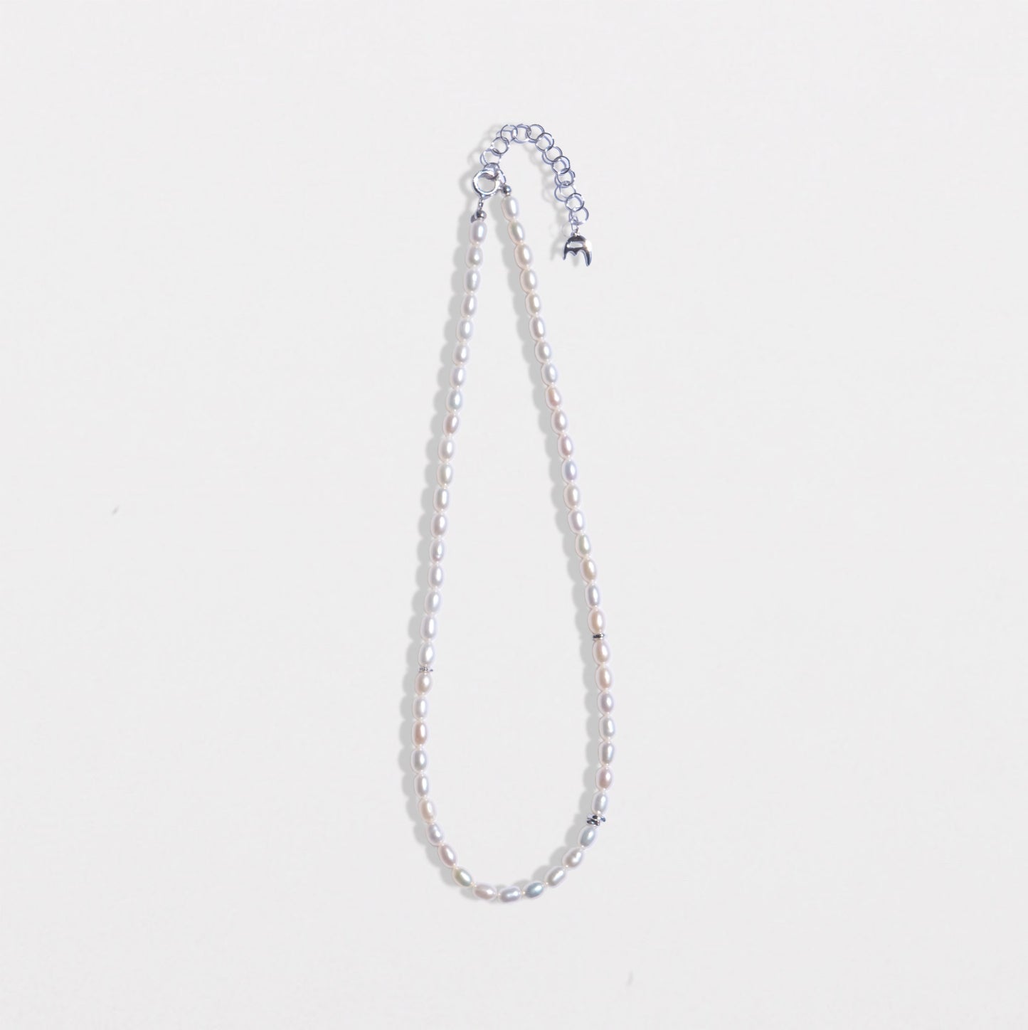 Pure Pearl Silver Dust Necklace