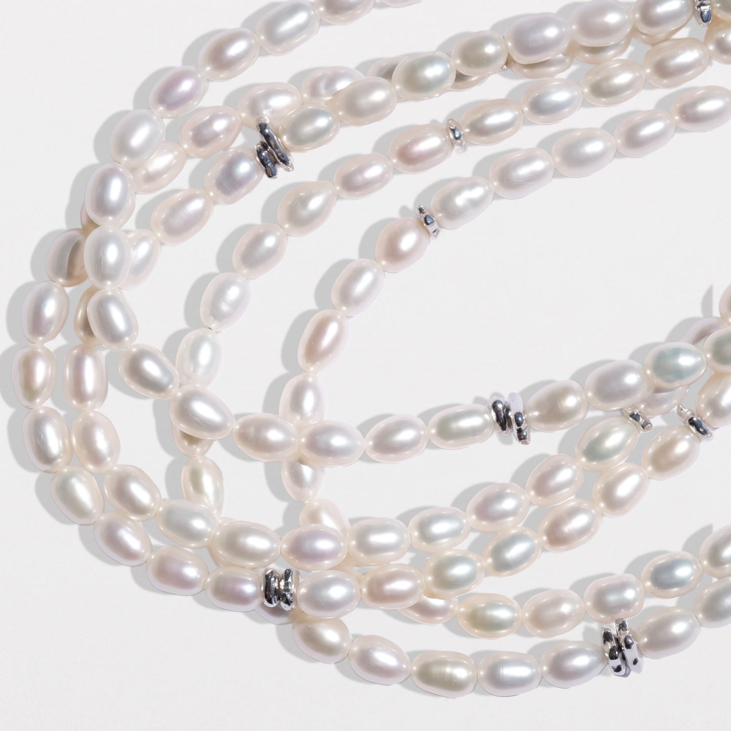 Pure Pearl Silver Dust Necklace