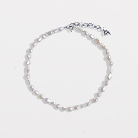 Raw Pearl Necklace