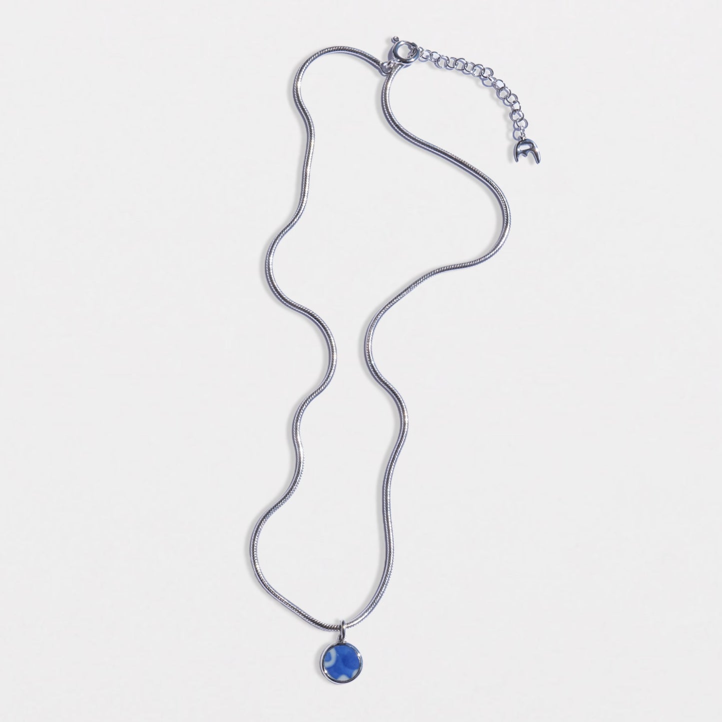 Antique Porcelain Serpent Chain