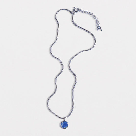 Antique Porcelain Serpent Chain